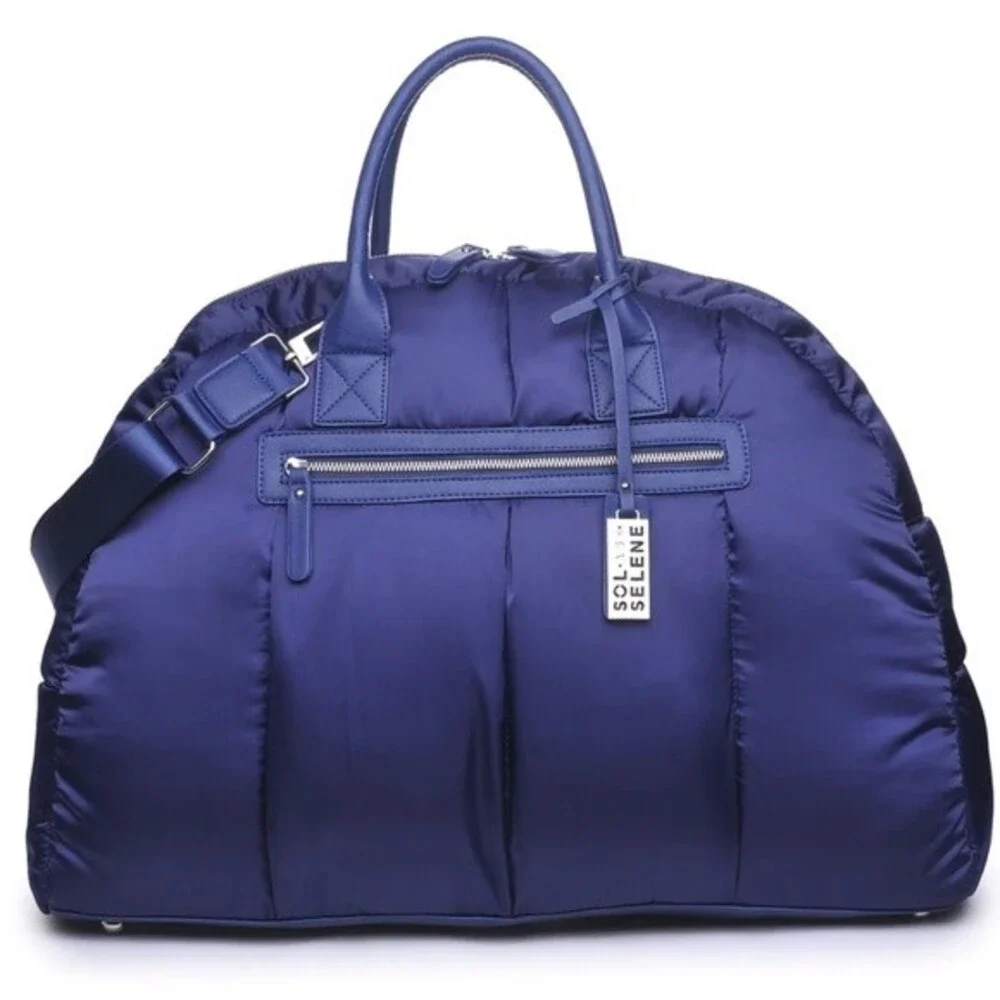 Sol and Selene Flying High Satchel in Navy